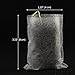 Marstree 200Pcs Biodegradable Non-woven Nursery Bags Plant Grow Bags Fabric Seedling Pots