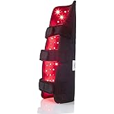 Red Light Therapy Device for Leg & Arm Pain, Near Infrared Therapy Wrap for Calf Thigh Pain Relief Portable Deep Light Therapy with Timer for Muscle Recovery