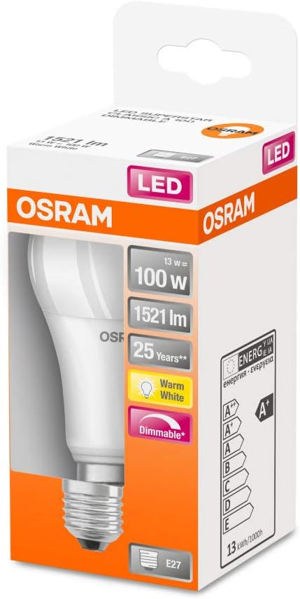 OSRAM Pack of 10 x LED lamp, Frosted, Set of 10 - Image 4