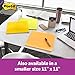 Post-it Super Sticky Big Notes, 15in x 15 in, 1 Pad, 2X The Sticking Power, Neon Orange (BN15)