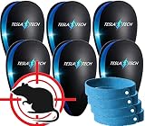 ULTRASONIC PEST REPELLENT 6-PACK & 4 MOSQUITO BRACELETS [2018 NEW MODEL] Electronic Plug In Repeller to Control Rats, Mice, Mosquitos,Insects, Spiders, Fleas, Roaches, Eco-Friendly - Baby & Pet Safe!