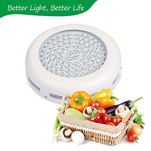 Roleadro UFO Led Grow Light 600w Led Plant Grow Light Bulb, Indoor Patio Plant Grow Lamp with Red Blue Full Spectrum, Garden Plant Grow Light Fixture for Hydroponics, Germination, Veg, flower,