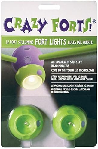 Crazy Forts! Fort Lights, Green, 9'' W 
