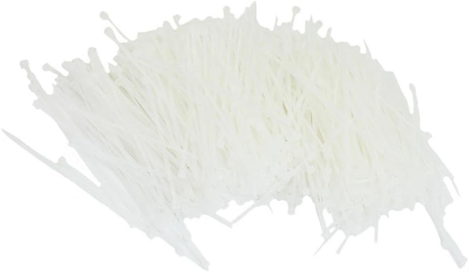 ReachTop 100 x White Cable Ties 100Mm X 2.5Mm Zip Ties