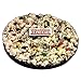 Gourmet Chocolate Gift Box | Milk Chocolate Candy Pieces Chocolate Lovers Popcorn Pizza | Kosher Certified - By NomNom Delights