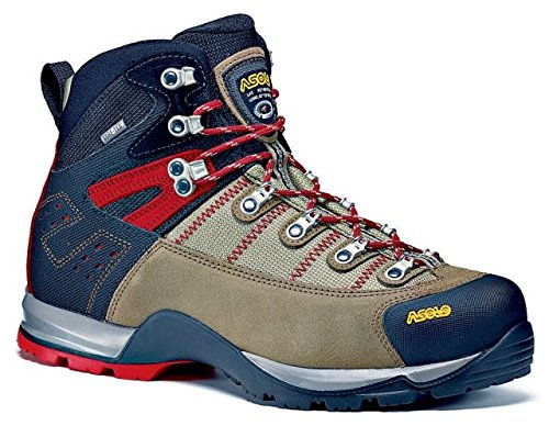 Asolo Men's Fugitive GTX Hiking Boots, Wool / Black, 14 2E US