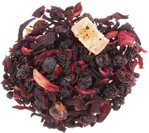 AURESA Früchtetee Rote Zora | Süße Himbeer Note mit Kirsch Aroma | Herrlich erfrischender und spritziger Tee – Bild 3