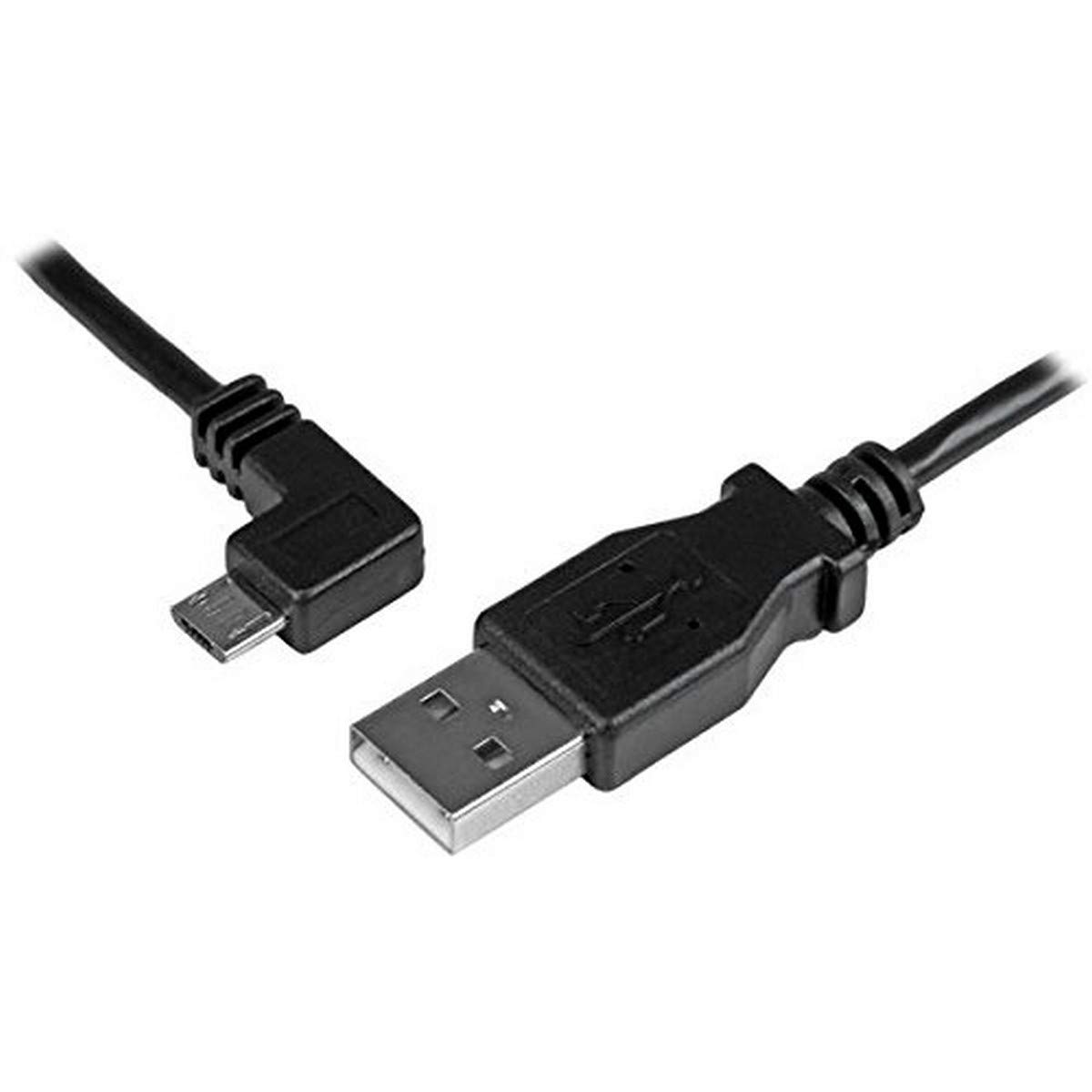 StarTech.com Micro-USB Charge-and-Sync Cable M/M - Left-Angle Micro-USB - 24 AWG - 2 m (6 ft.)