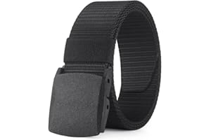 Tactical Canvas Belt - breathable and durable, featuring an automatic plastic buckle, suitable for outdoor and everyday wear
