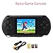 Huntmic 2.7" LCD Screen PXP3 Slim Handheld Video Game Console 16Bit Portable Game Players Built in 100+ games (Black)