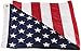 Lecoolife American Flag 3x5 ft, Long Lasting Durable 100％ Polyester Flag Built for Outdoor Use - Embroidered Stars, Sewn Stripes and Brass Grommets Strengthened by Double Stitching U.S. Flags