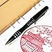Tactical Pen Self Defense Military Survival Tool Glowiny with 6061 T6 Aircraft Aluminum Smooth Writing Ballpoint Instrument, 2 Ink Cartridges