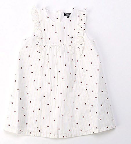 Amazon トミーヒルフィガー キッズ Tommy ラメ ストライプ ドレス ワンピース チュニック 通販