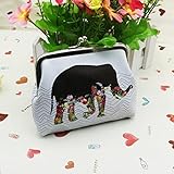 Misaky Womens Elephant Wallet Card Holder Make Up bag Coin Purse Clutch Handbag