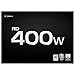 Rosewill Computer Power Supply for Gaming PC Desktop System, 80+ WHITE 400W Power Supply, RD400-2-SB,Black