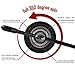 Jump Rope by BeMaxx Fitness + Bonus Workout Guide & Extra Cable - Adjustable High Speed Skipping Cable, Ball Bearings & Anti-Slip Handles - Pro Sports, Boxing, Training for Adults, Men, Women