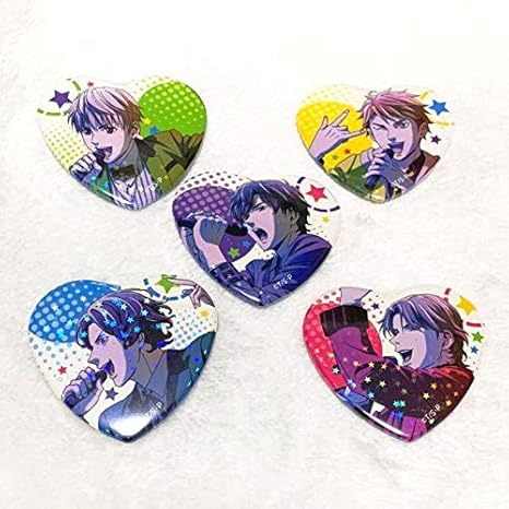 Amazon Co Jp 銀河英雄伝説 ハート型ホロ缶バッジ 吟河詠雄伝説 自由惑星同盟 ヤン ユリアン シェーンコップ アッテンボロー ポプラン ノイエ銀英伝 ホビー 通販