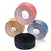LYCAON Bicycle Handlebar Tape by | Road Bike Handle Bar Tapes with Finishing Tapes and Bar End Plugs, Also Suitable for Badminton Rackets Racquet Tennis Finishing Rod Grips (Black)