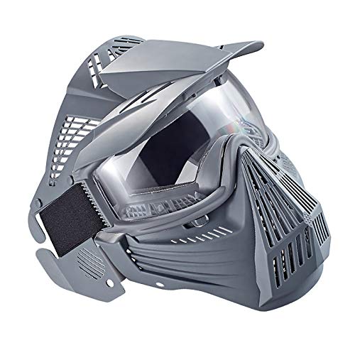 image for NINAT Tactical Paintball Mask, Airsoft Mask Full Face with Lens Goggle