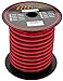 10 Gauge Copper Clad Aluminum 50 ft Red & 50 feet Black Bonded Zip Wire for Car Audio Video LED Light Amplifier Remote Relay Harness Wiring