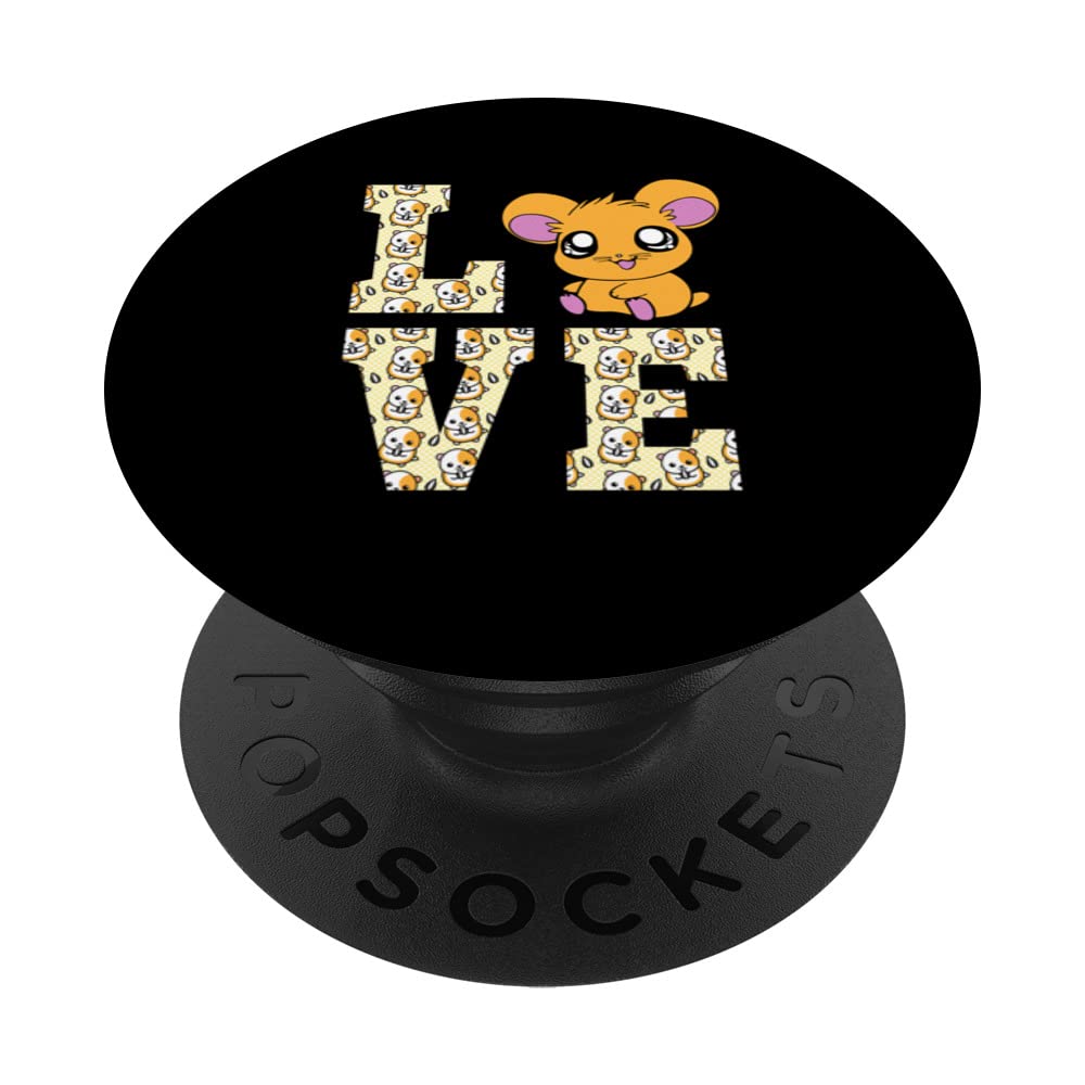 Funny quote animal cute hamster love clothing PopSockets Swappable PopGrip