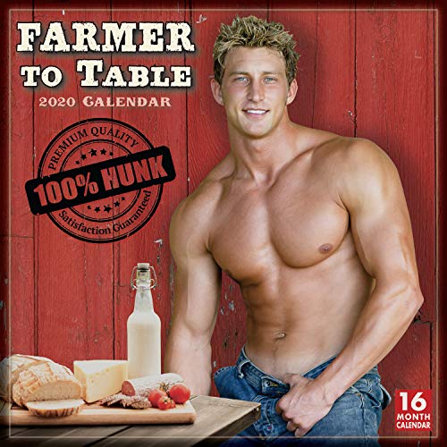 Farmer to Table 2020 Calendar: Premium Quality 100% Hunk by 