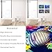 Biuteawal - 4 Panel Canvas Wall Art Ocean Bottom View Painting Beautiful Coral Fish Underwater World Picture Prints on Canvas Framed Gallery Wrapped Ready to Hang