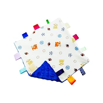 muslin taggie blanket