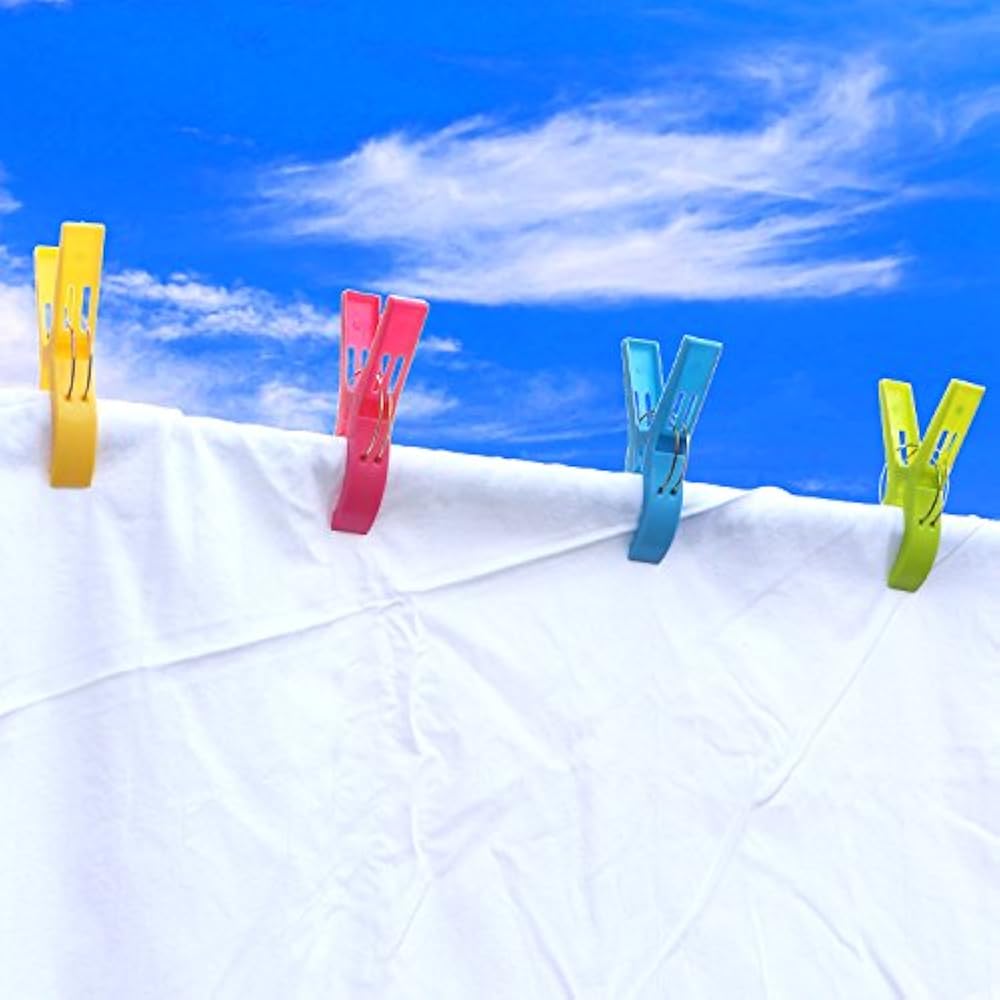 16 Pack Beach Towel Clips Chair Holder For Pool Chairs On CruiseJumbo