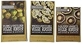 Urban Accents All Natural Gluten Free Veggie Roaster Vegetable Seasoning 3 Flavor Variety Pack: (1) Urban Accents Balsamic & Roasted Onion Veggie Roaster, (1) Urban Accents Dijon Pepper Vinaigrette Veggie Roaster, and (1) Urban Accents Manchego & Roasted Garlic Veggie Roaster, 1.25-1.75 Oz. Ea.