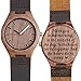 Engraved Wooden Watch for Son Dad Boyfriend Personalized Groomsmen Gift Custom Son Graduation Gift from Mom, Dad Husband Watch Anniversary Gifts for Men