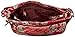 Vera Bradley Women's Double Zip Mailbag Bohemian Blooms Cross Body