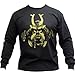 Martial Arts Long Sleeve T-Shirt - "Samurai Mask"