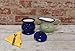 ACK Trading Co. Tuscany Colorful Hand Painted Fleur De Lis Cream & Sugar Set of 2pcs