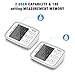 TENKER Home Blood Pressure Monitor- 2 Users &180 Storage with Large Cuffs, FDA Certified