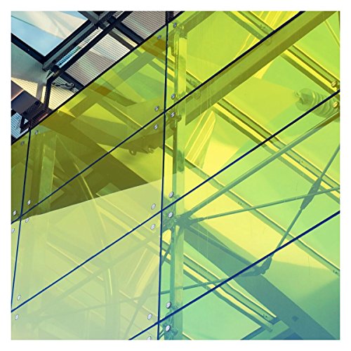 BDF CAYW Decorative Window Film Transparent Color Yellow - 36in X 7ft