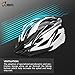 JBM Adult Cycling Bike Helmet Specialized for Men Women Safety Protection CPSC Certified (18 Colors) Black/Red / Blue/Pink / Silver Adjustable Lightweight Helmet with Reflective Stripe and Remova