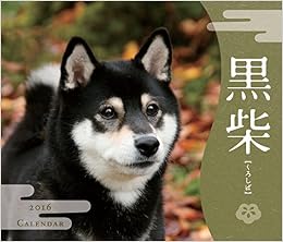 黒柴カレンダー 16 カレンダー 本 通販 Amazon