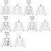 BUTTERICK PATTERNS B4610 Misses' Jacket, Size AA (6-8-10-12)