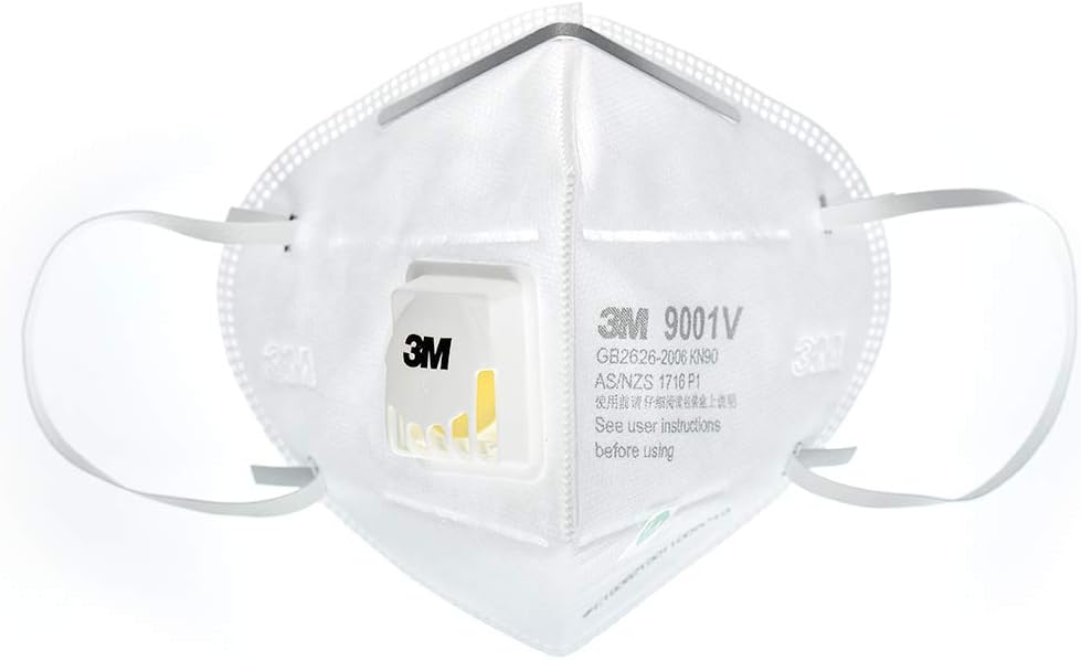 Facial Protective cover N&9&5 Respirator Valved Against Sun and Aerial Droplets Suitable for Outdoor Actrivities (3 Pcs)