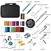 Sewing Project Kits - Aeifond Portable Basic Sewing Accessories for Home Travel, 24 Color Spools of Thread, Mini Sewing Kits Supplies for Beginners Emergency Family Adult Kids Girls to Mending Sewing