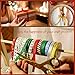 JACK CHLOE Ribbon for Christmas, 72Yards 3/8'' Grosgrain Satin Fabric Ribbons for Crafts Decoration Holiday Season Box Gift Wrapping, 12 Rolls Christmas Ribbons for Craft
