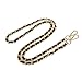 CEZO 3mm German Silver Chain Necklace Twist Rope for Men Women Jewelry 20 Inch