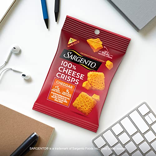 SARGENTO® 100 Cheese Crisps Variety Pack, Parmesan and Cheddar, 10