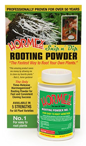HORMEX Snip N Dip Rooting Powder No. 1 - 3/4oz HORMEX Snip N Dip Rooting Powder No. 1 - 3/4oz