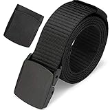 Dragon Ninja Tactical Belt Nylon Web Canvas Webbing Adjustable Waterproof Military Style Includes Two Removable Buckles