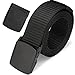 Dragon Ninja Tactical Belt Nylon Web Canvas Webbing Adjustable Waterproof Military Style Includes Two Removable Buckles