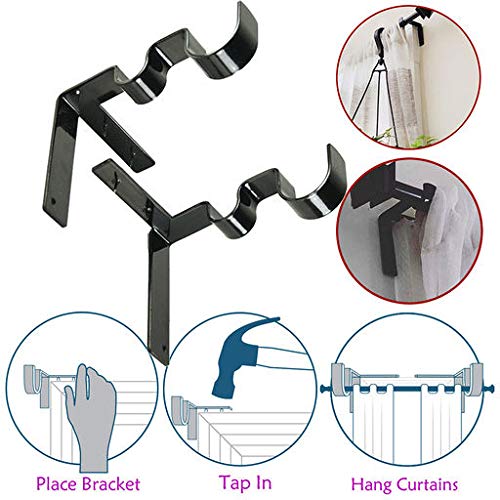 image for Kacowpper Christmas Christmas Best Gift!!!!Kacowpper 1 Pair Hang Curta