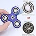 Fidget Spinner, AIRWALKS Tri-Spinner Ceramic Bearing Fidget EDC Focus Toy, Spin Time 2-5 mins (Blue)