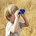 Binocular for Kids, Happy Gift Compact Birding Wide Field of Wiew Binocular Teen Boy Birthday Presents Gifts Boys Toys 3-12(Blue)